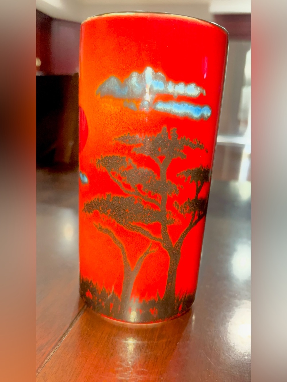 Poole Pottery Hand Painted - African Sky